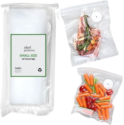 Vacuum Sealer Bags Small Size 30 Bags